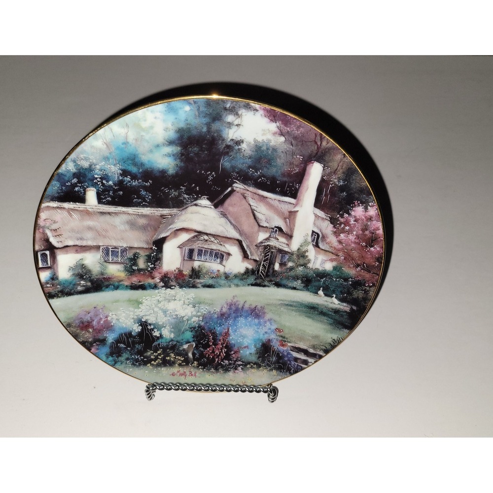 Lorna Doone Cottage Plate‎ by Marty Bell